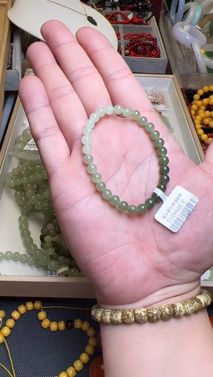 未镶嵌手链和田玉和田玉渐变手串