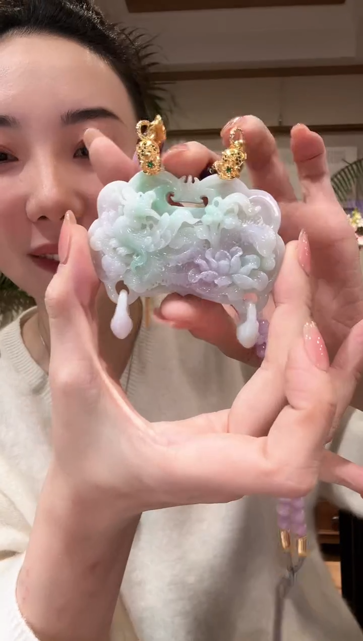 【闪购商品】翡翠颈饰未镶嵌国风