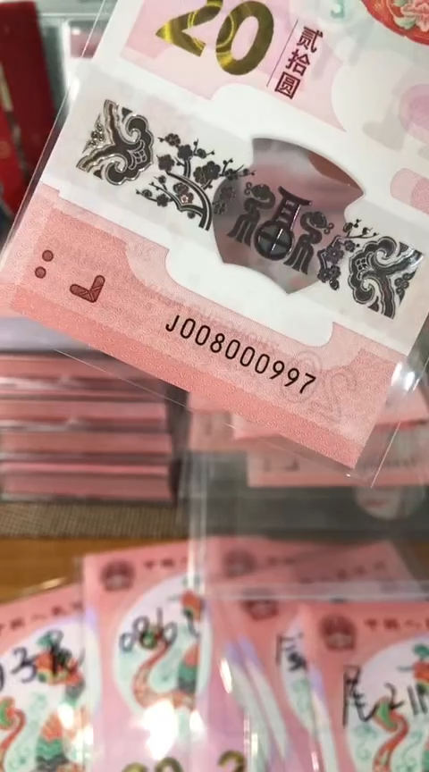 【闪购商品】塑料2025年蛇钞J008000997 单张