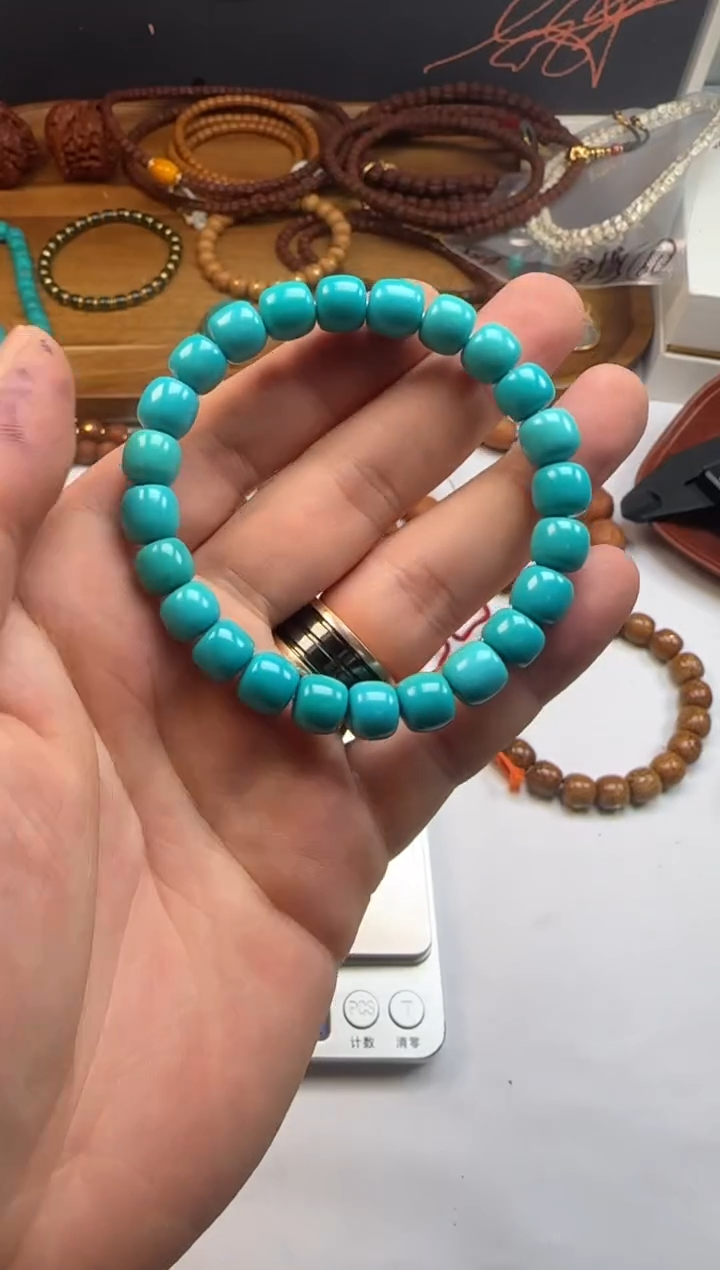 绿松石未镶嵌手串手串手串