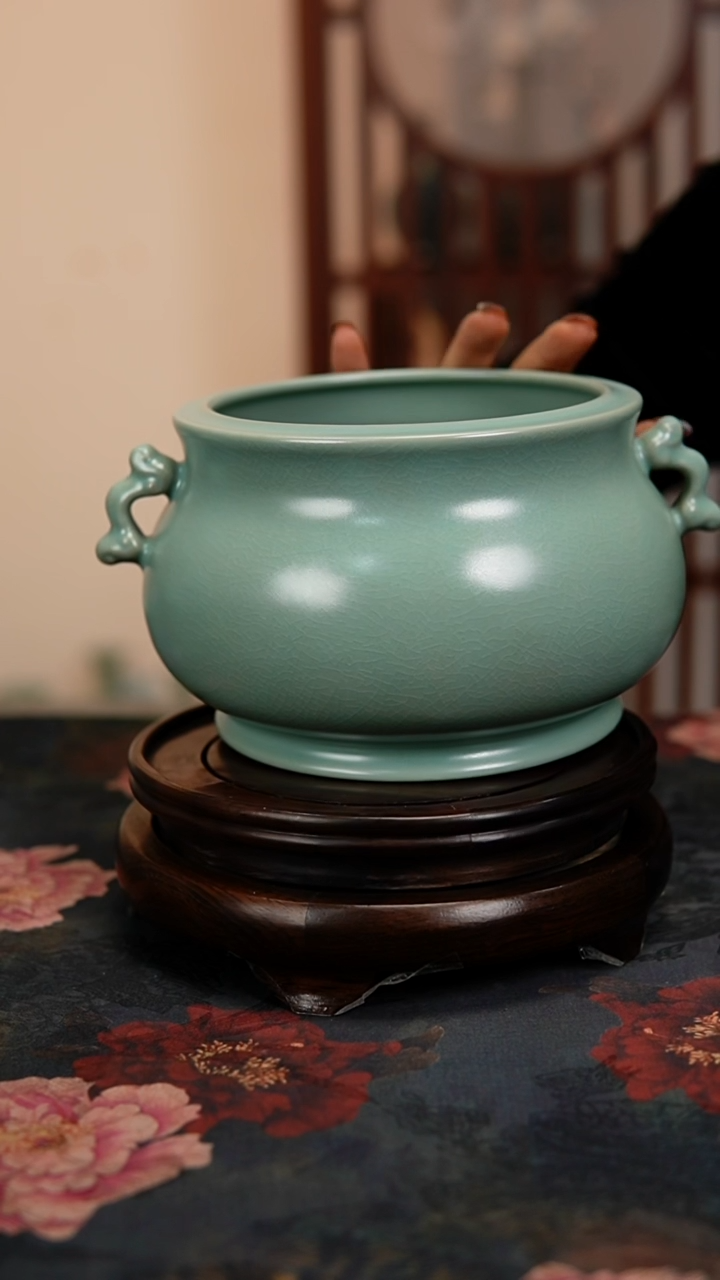 瓷片原产地原矿釉汝瓷