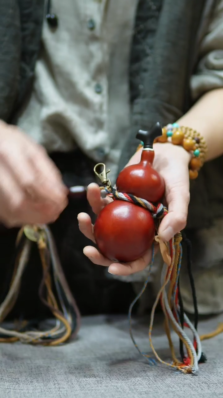 【闪购商品】77（福禄 ）天然葫芦（大漆款）