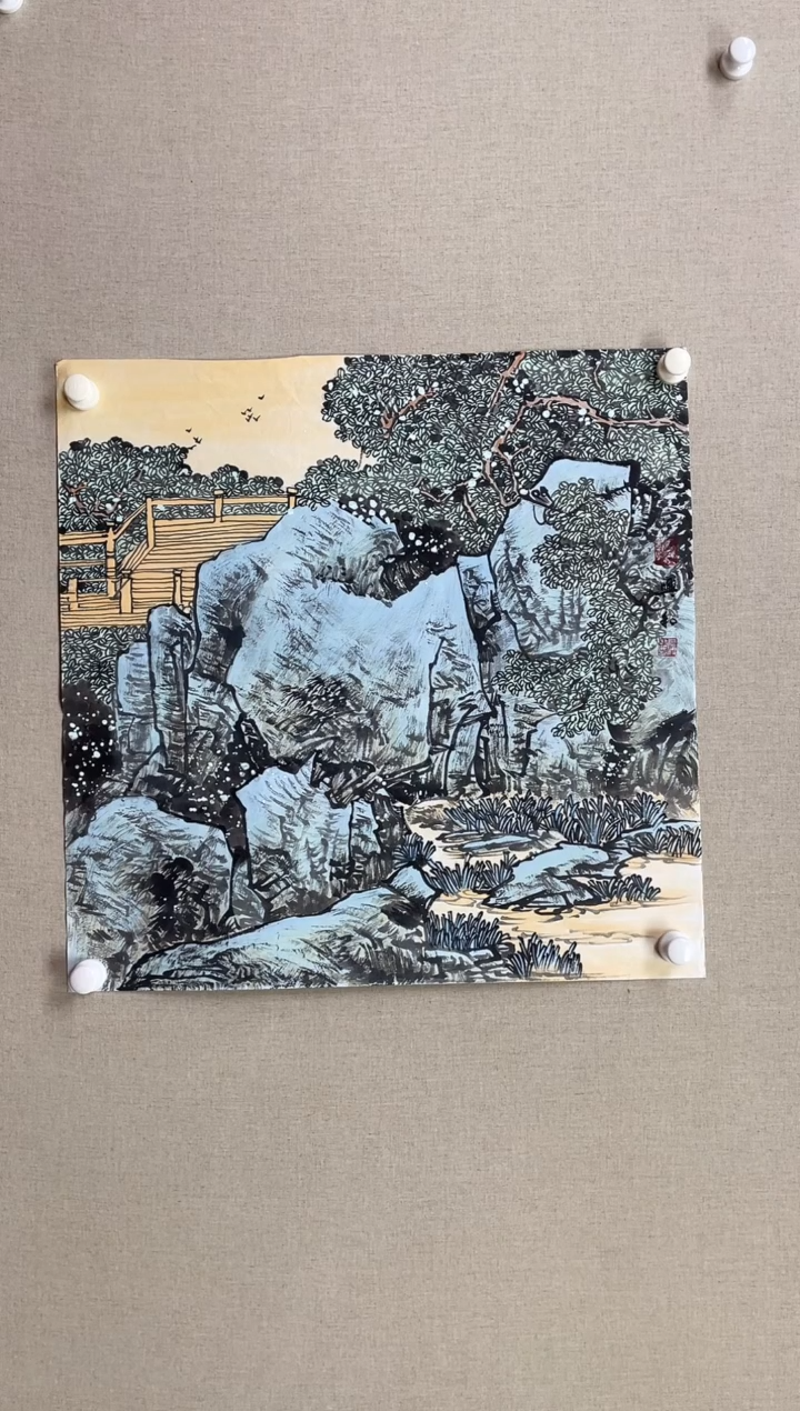 国画68*68 左兴和左兴和左兴和左兴和左兴和