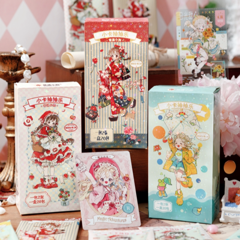 甜妹包第1弹普通小狗小卡抽抽乐阳光小花仙典藏卡牌卡片