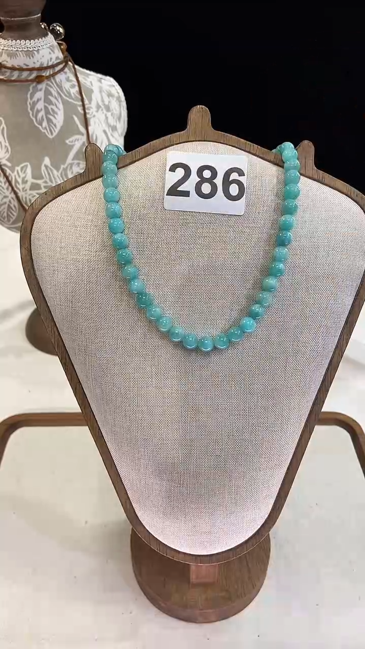 项链钛钢淡水珍珠286