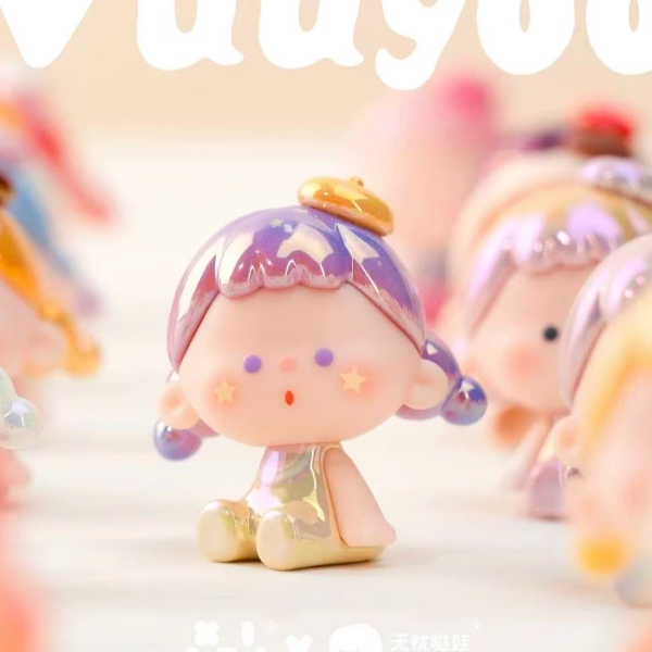 【豪华版加加乐】拍1得3Vuuyoo无忧哒娃系列萌粒盲盒潮玩
