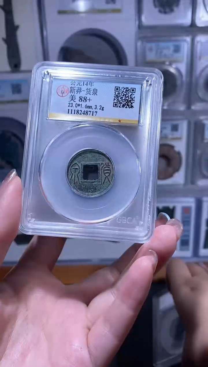 【闪购商品】铜品泉收藏    新莽货泉