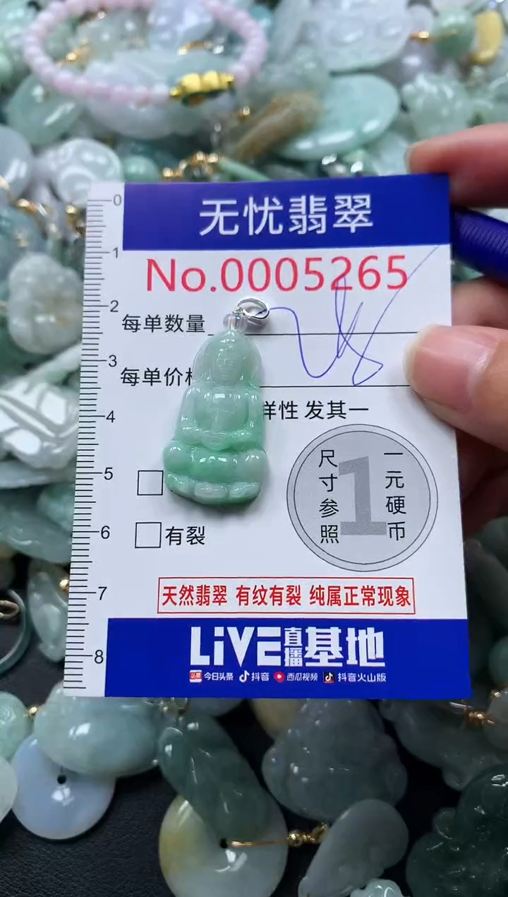 颈饰未镶嵌翡翠5265