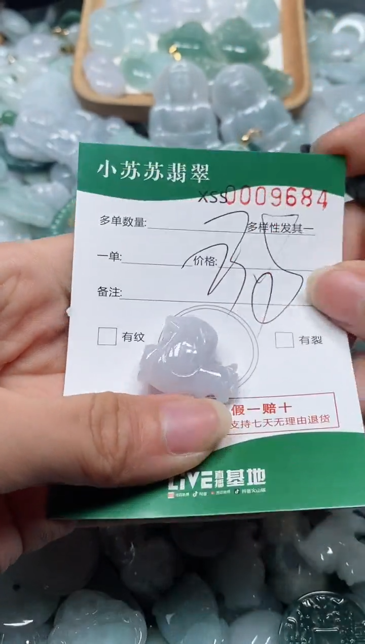 【闪购商品】翡翠颈饰未镶嵌闪购商品0009684