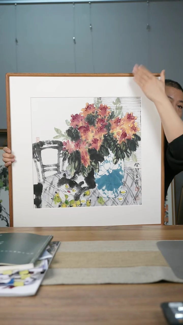 【闪购商品】书法协会会员老师带框作品-