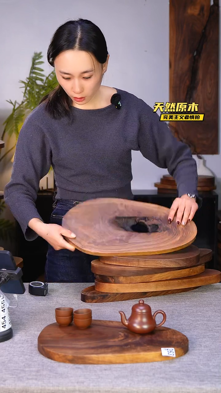 木北美黑胡桃原木.微瑕品专场不售后.干裂疤结不属于商品质量问题