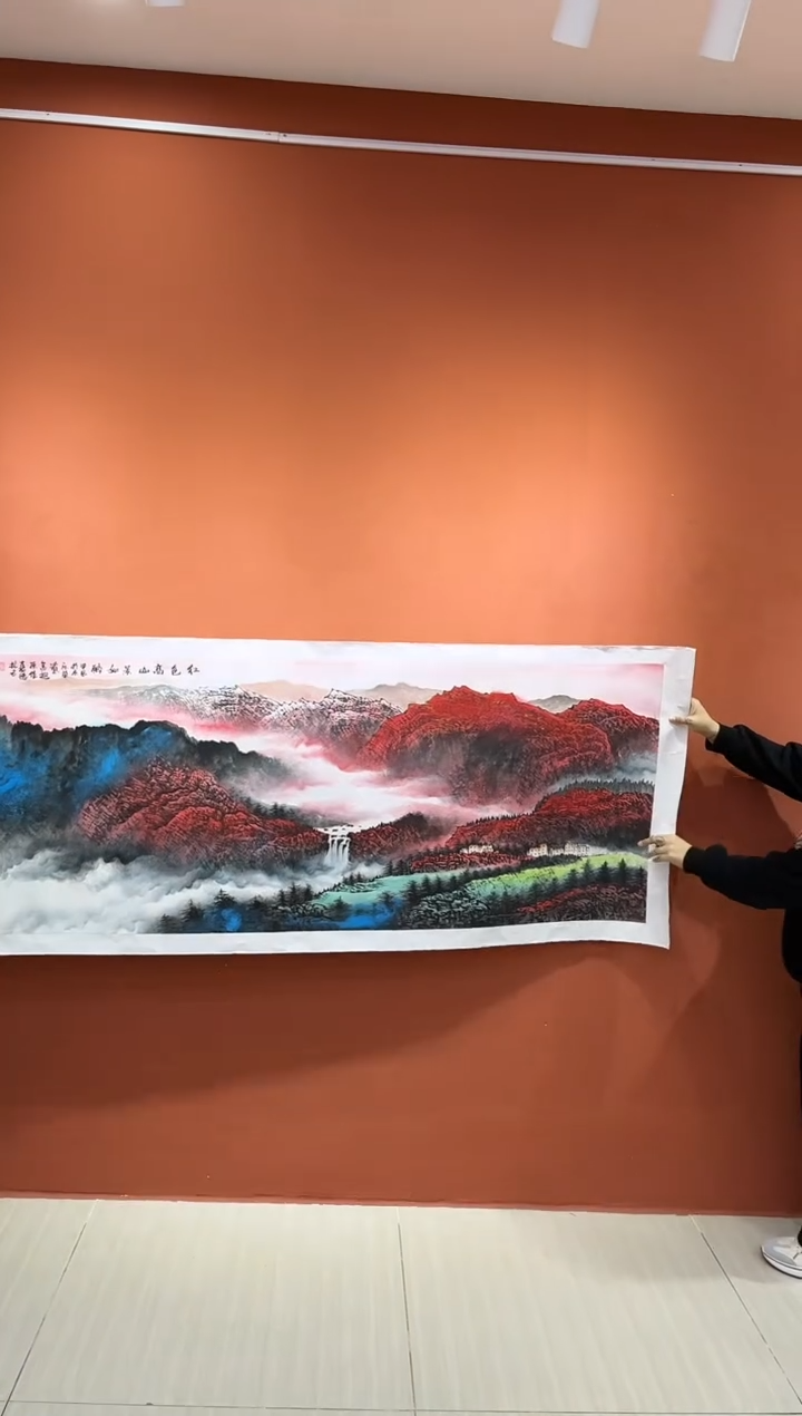 【闪购商品】国画郑乐华绘画作品20-22