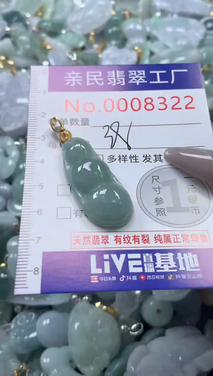 颈饰未镶嵌翡翠8322