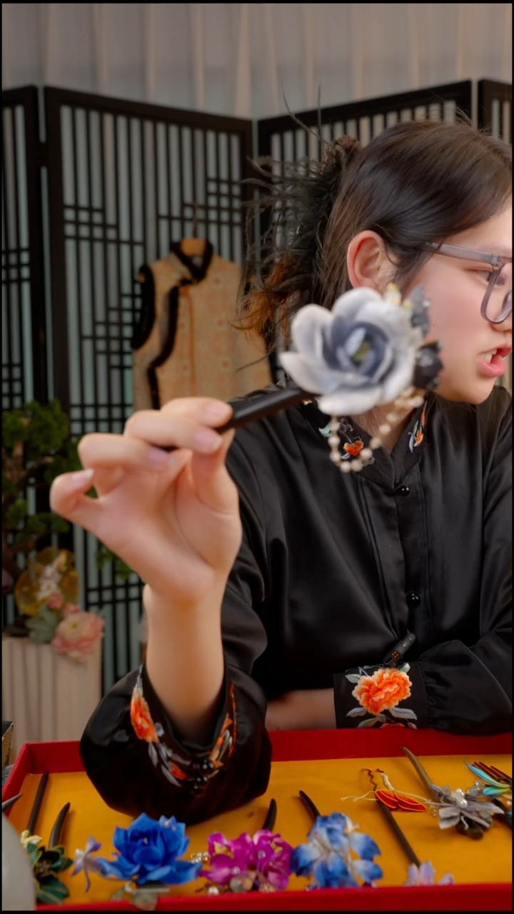 刺绣微非遗苏绣手工饰品