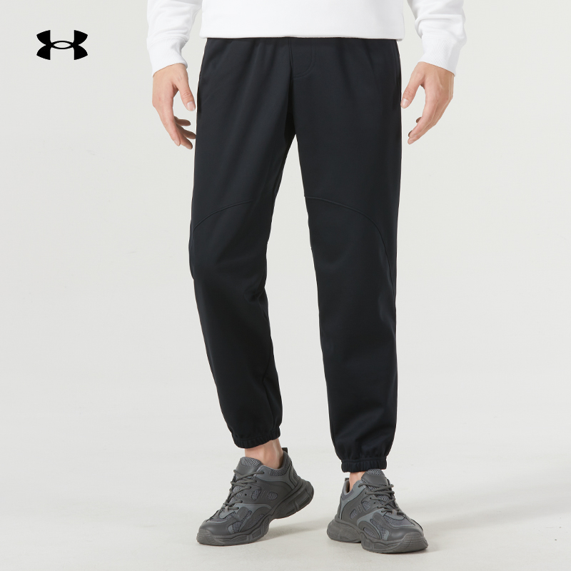【正品】UA安德玛针织长裤男裤新款休闲跑步运动健身训练裤 1379803