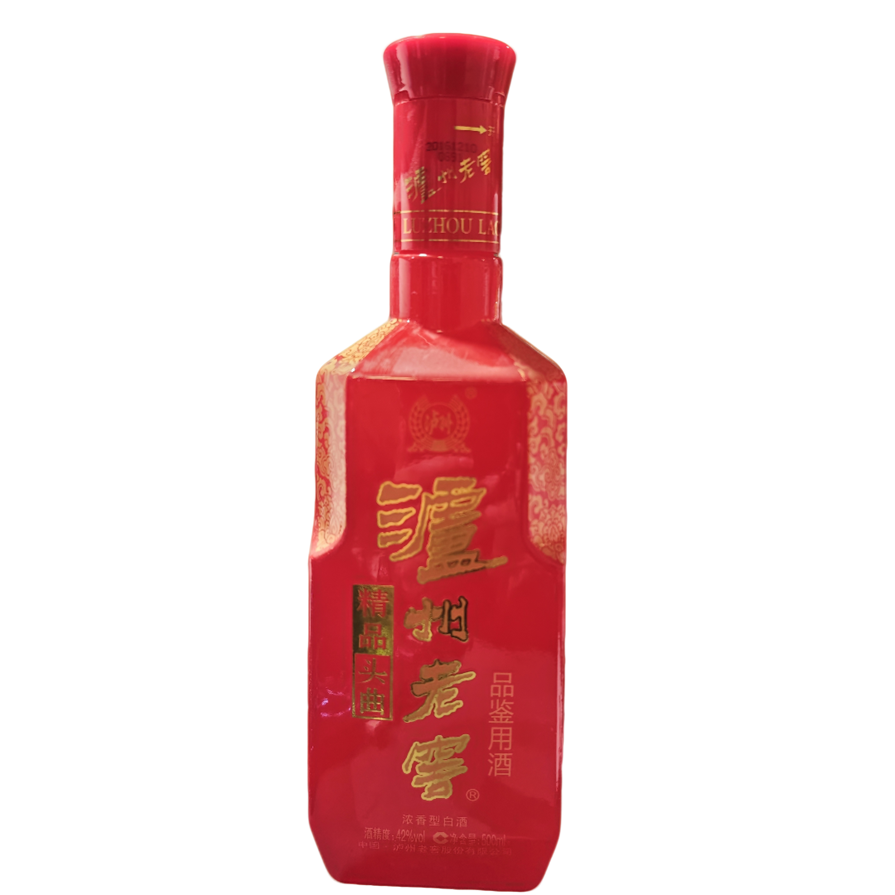 泸州老窖精品头曲（2016年裸瓶）浓香型白酒42度500ml