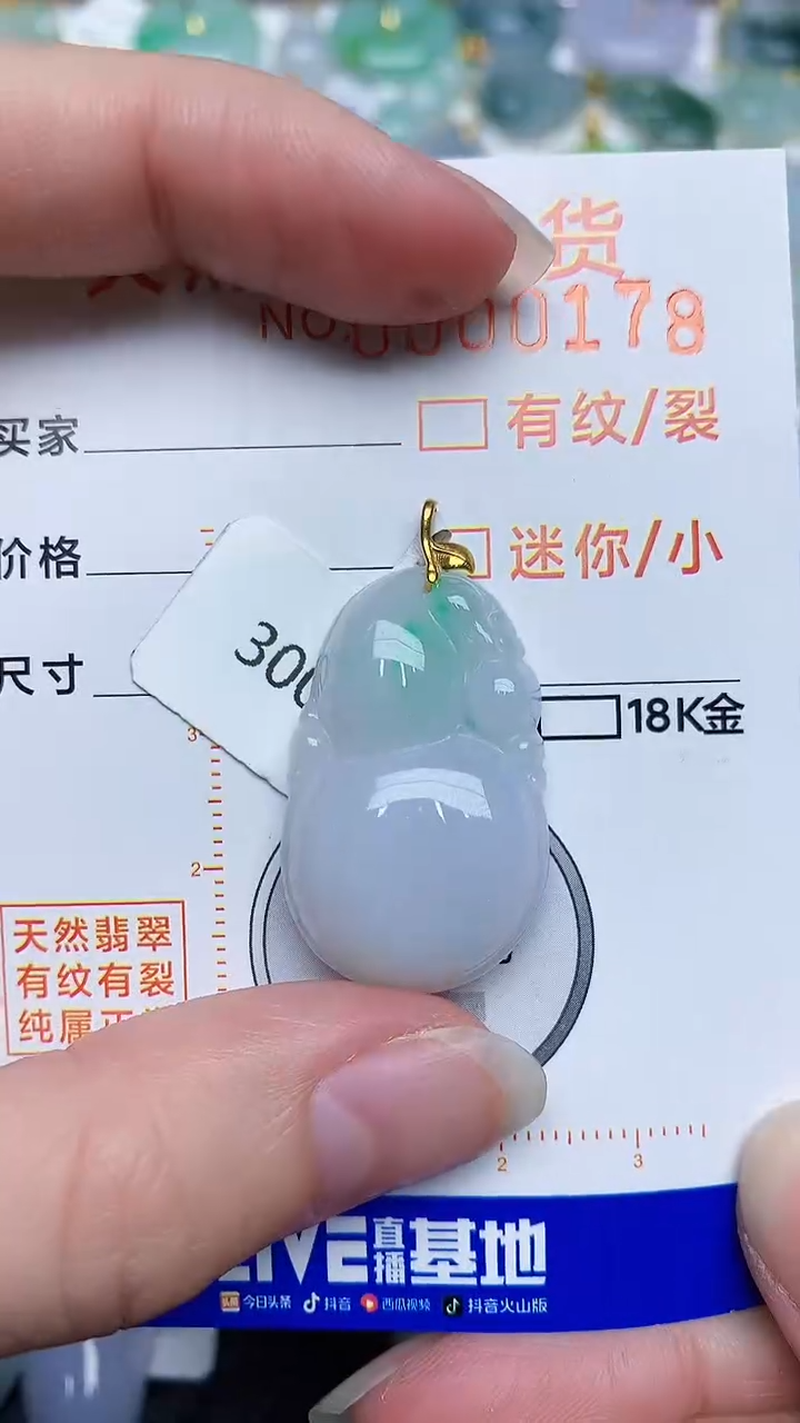 【闪购商品】翡翠颈饰18K金镶嵌86786876876