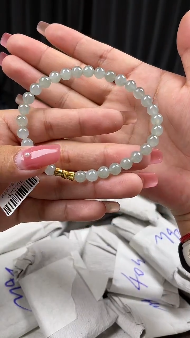 未镶嵌手链翡翠手串