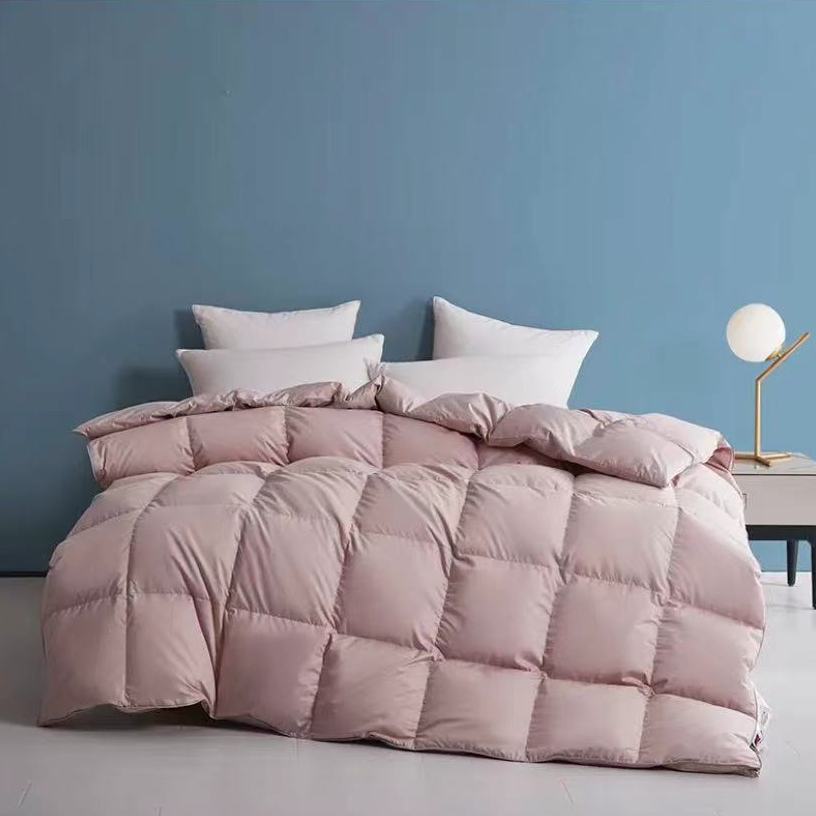 【现场充绒】大朵绒东北白鹅绒被静音羽绒被冬被婚被柔软