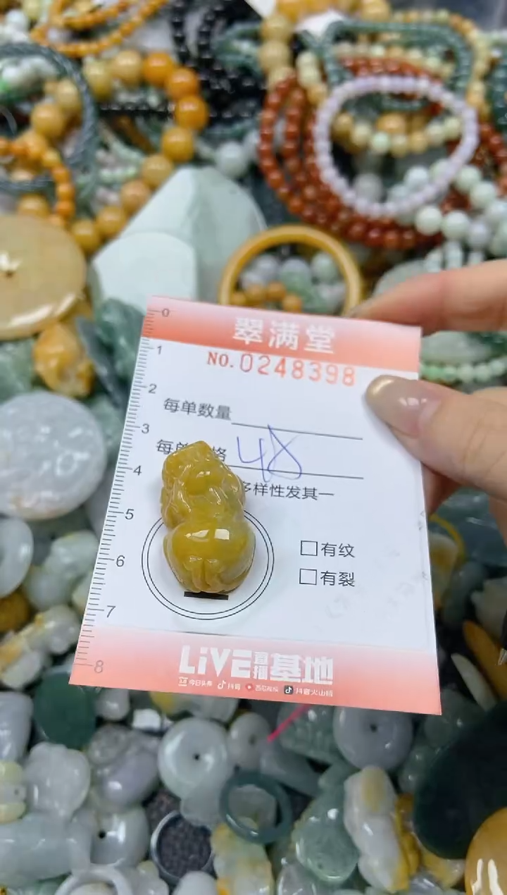 未镶嵌挂件翡翠闪购0248398