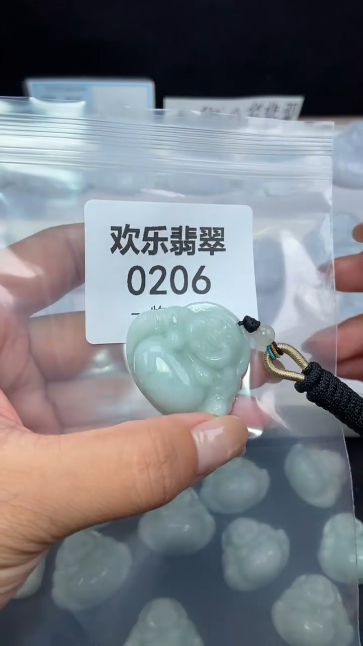 颈饰未镶嵌翡翠缅甸天然翡翠0206