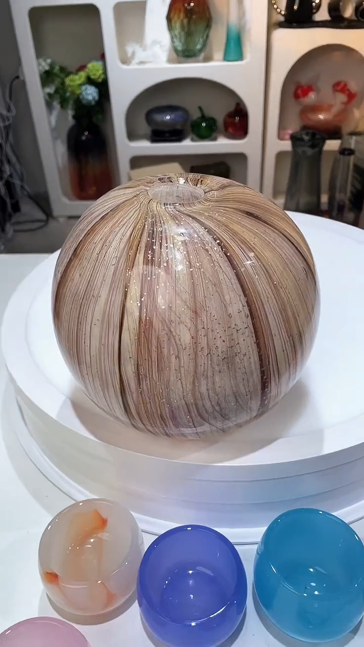 【闪购商品】琉璃高17口径3琉璃球罐