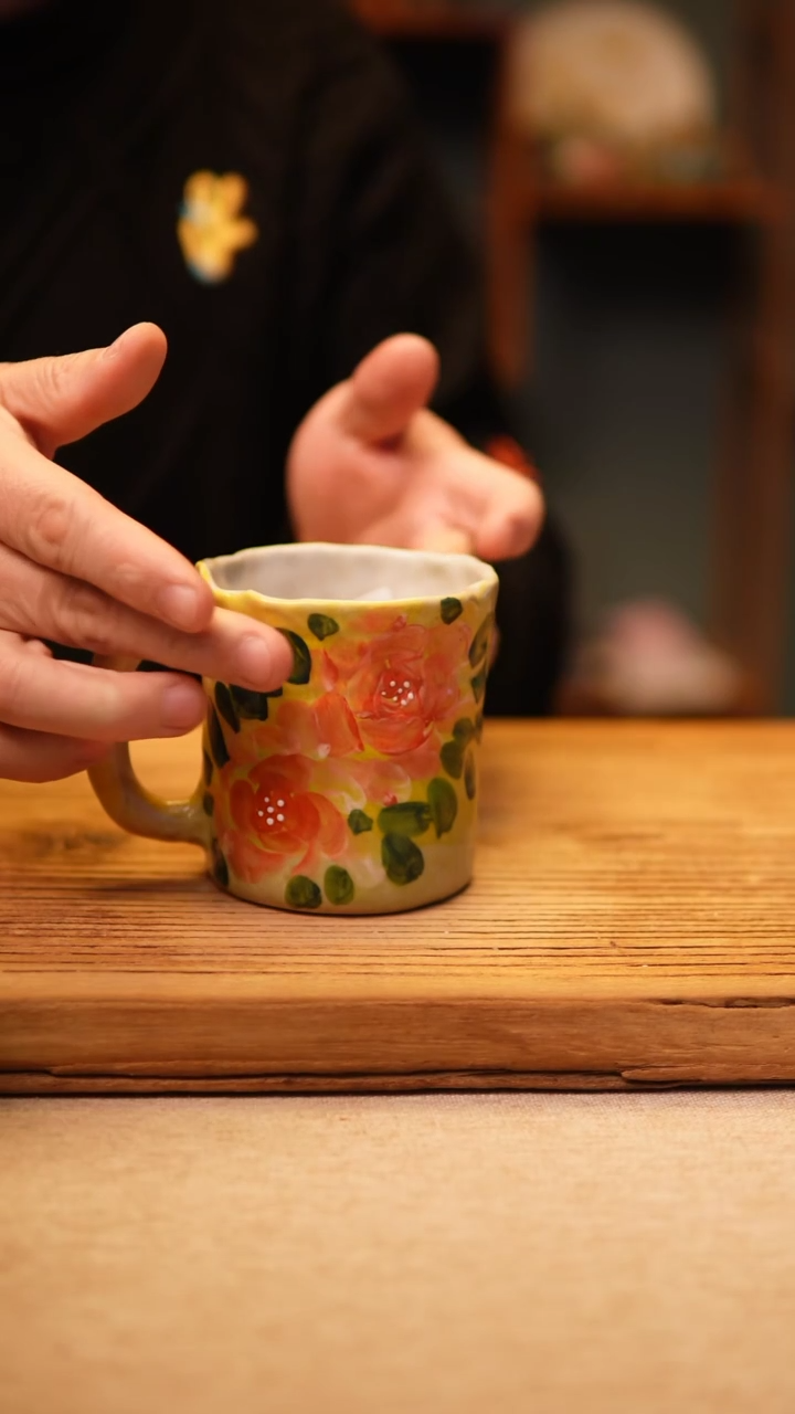 【闪购商品】@@陶园瓷舍@@纯手工手绘@高温釉下彩