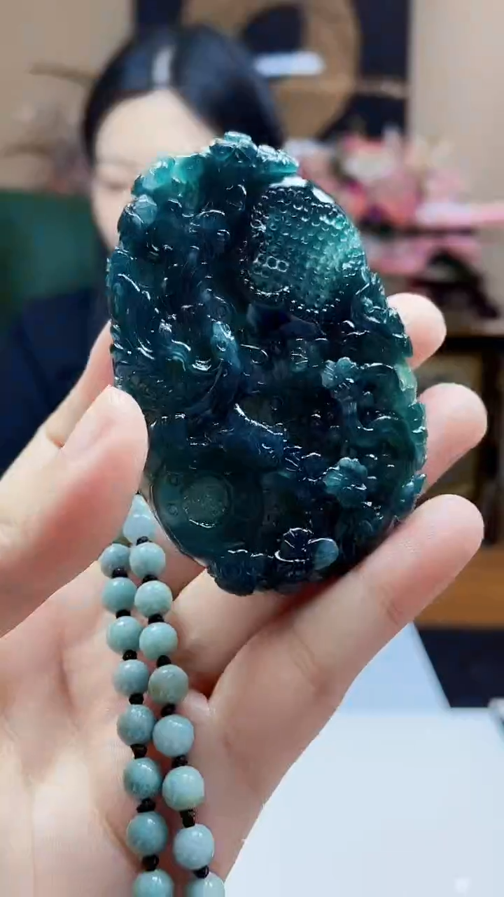 未镶嵌定制翡翠吊坠137