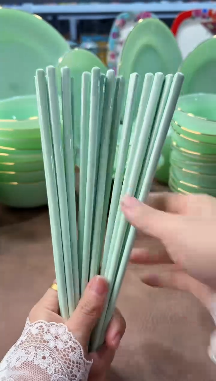 玉瓷筷子10双景德镇餐具