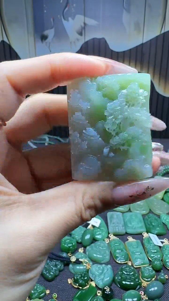 【闪购商品】和田玉挂件未镶嵌1