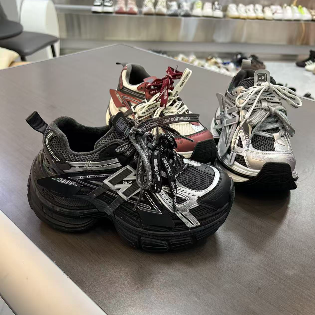 【棠棠欧货潮鞋】老爹鞋超轻厚底女老爹鞋女鞋ins黑色休闲鞋网红