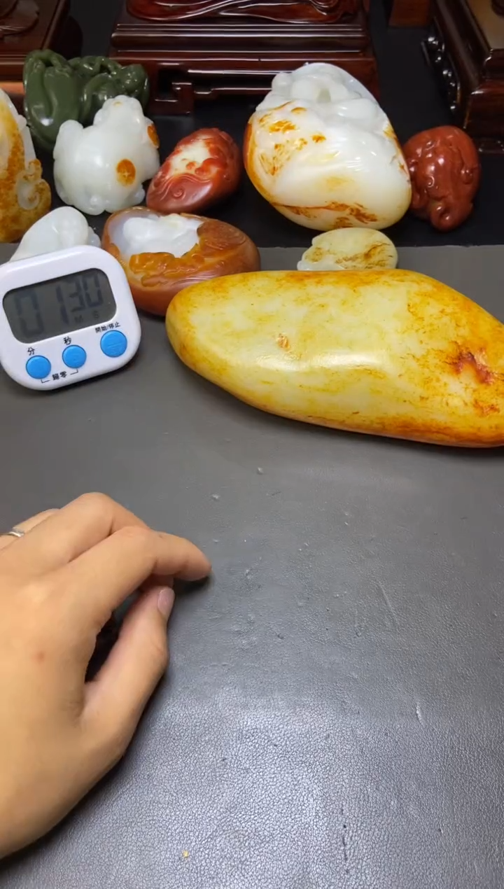 和田玉未镶嵌把件平****…1