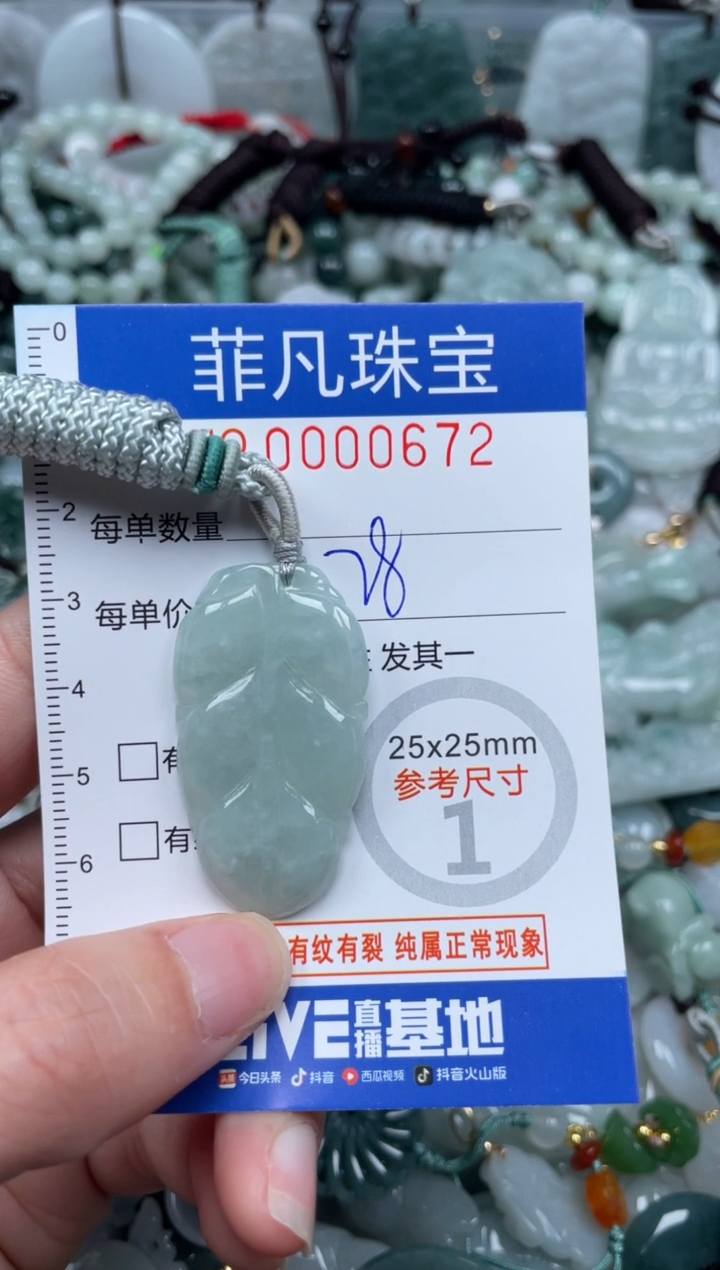 【闪购商品】翡翠颈饰未镶嵌00..0672