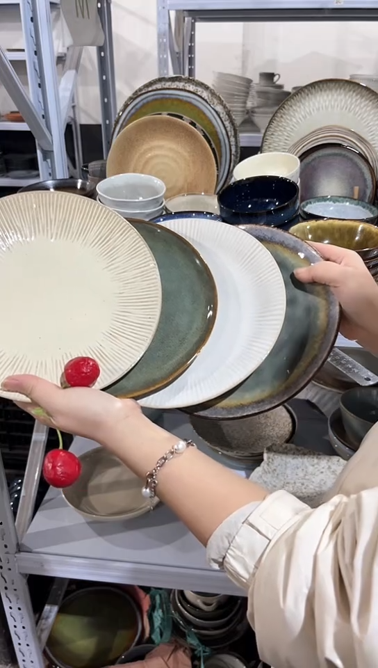 【闪购商品】瓷片外贸尾货瑕疵满20包邮X4 小盘组合