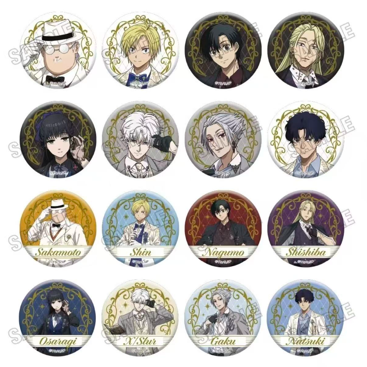 【猫猫】坂本日常 JF2026白西服吧唧拍立得盲盒（默认代拆）