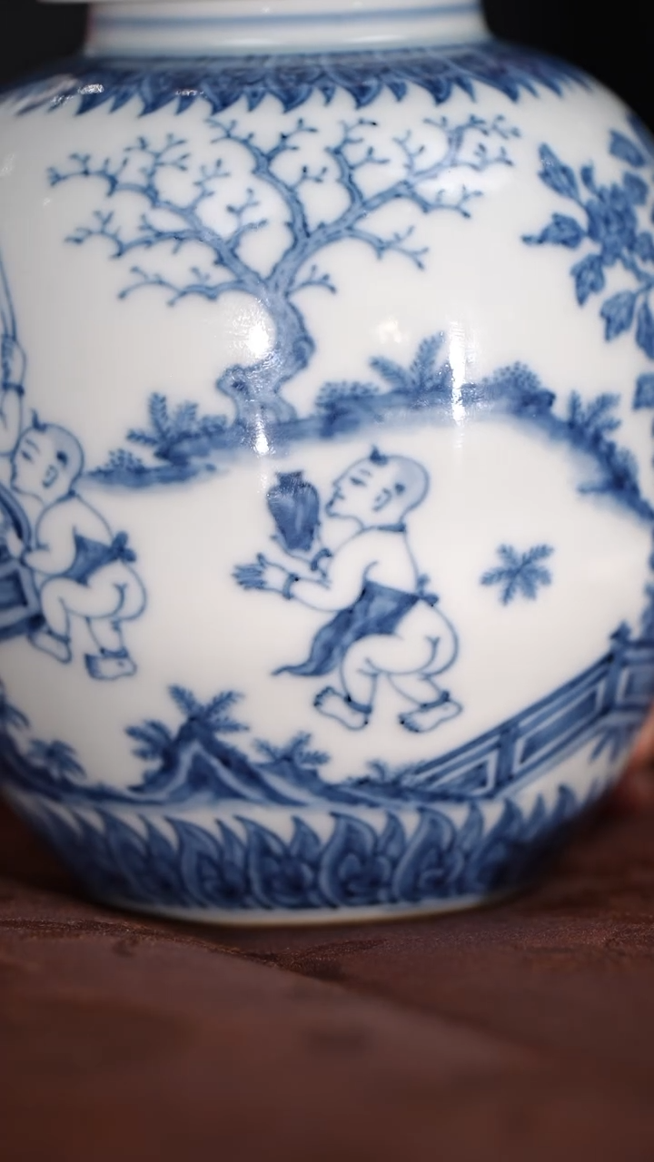 【闪购商品】汪旭珍藏童子茶叶罐