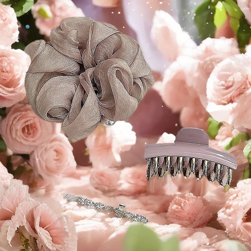 ①A44款 JZ 时尚网红嵌 发夹