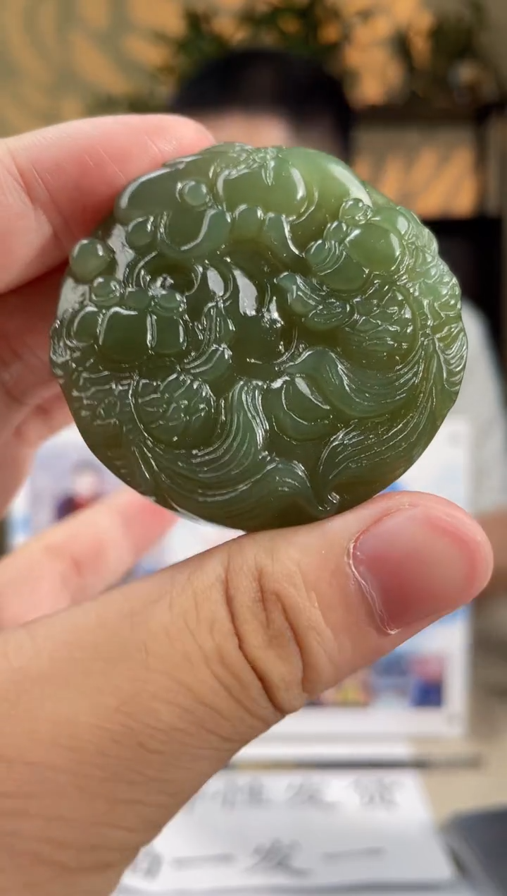 和田玉未镶嵌吊坠(不含链)多样性发货拍一发一