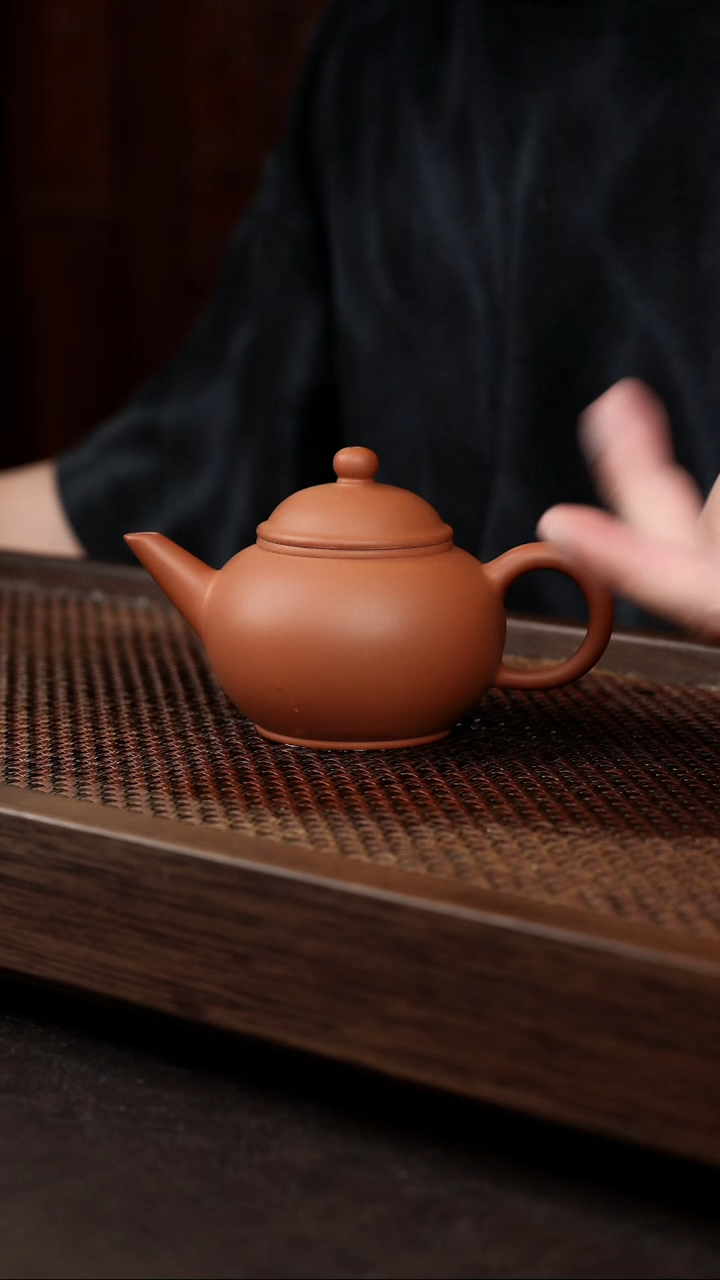 茶壶紫砂红泥水平