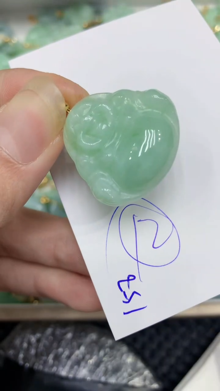 颈饰未镶嵌翡翠缅甸A货翡翠