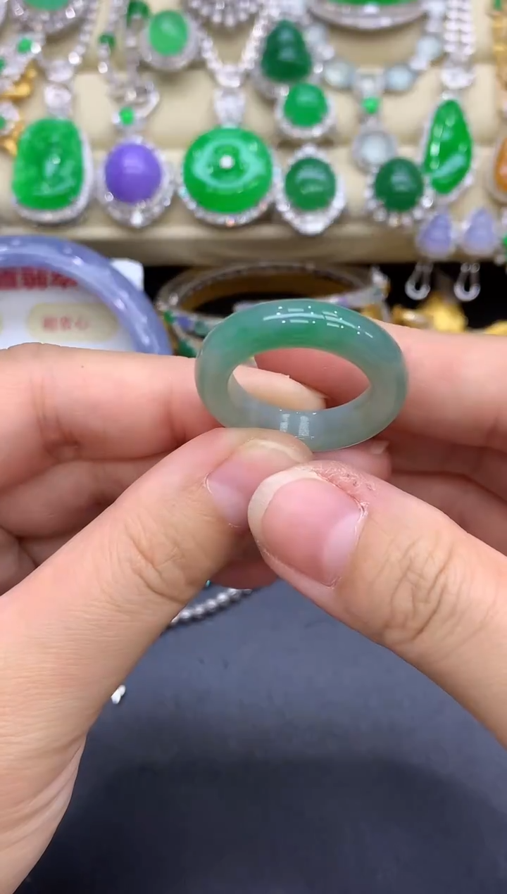 未镶嵌戒指翡翠213-中国好珍宝