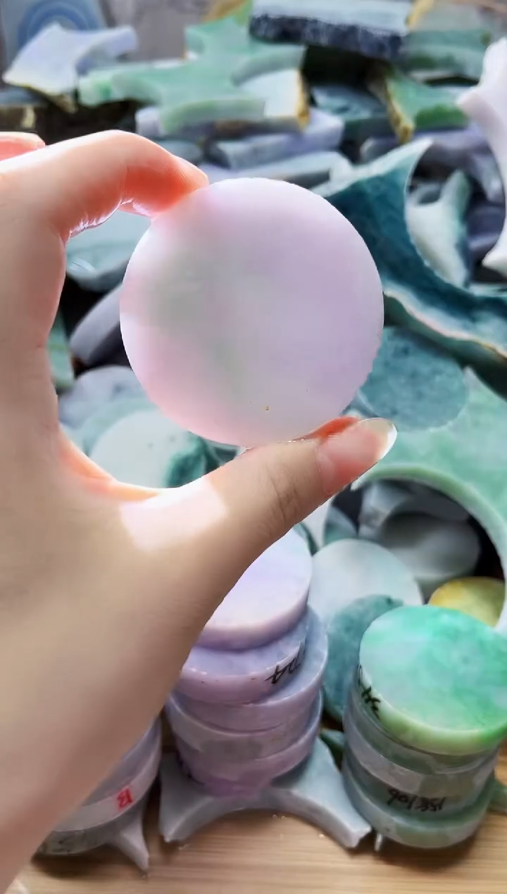 颈饰未镶嵌翡翠天然翡翠A货466