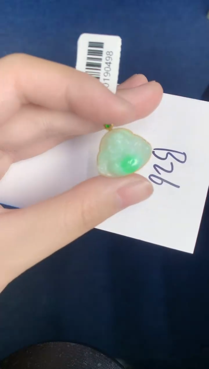 【闪购商品】翡翠颈饰18K金镶嵌000000000