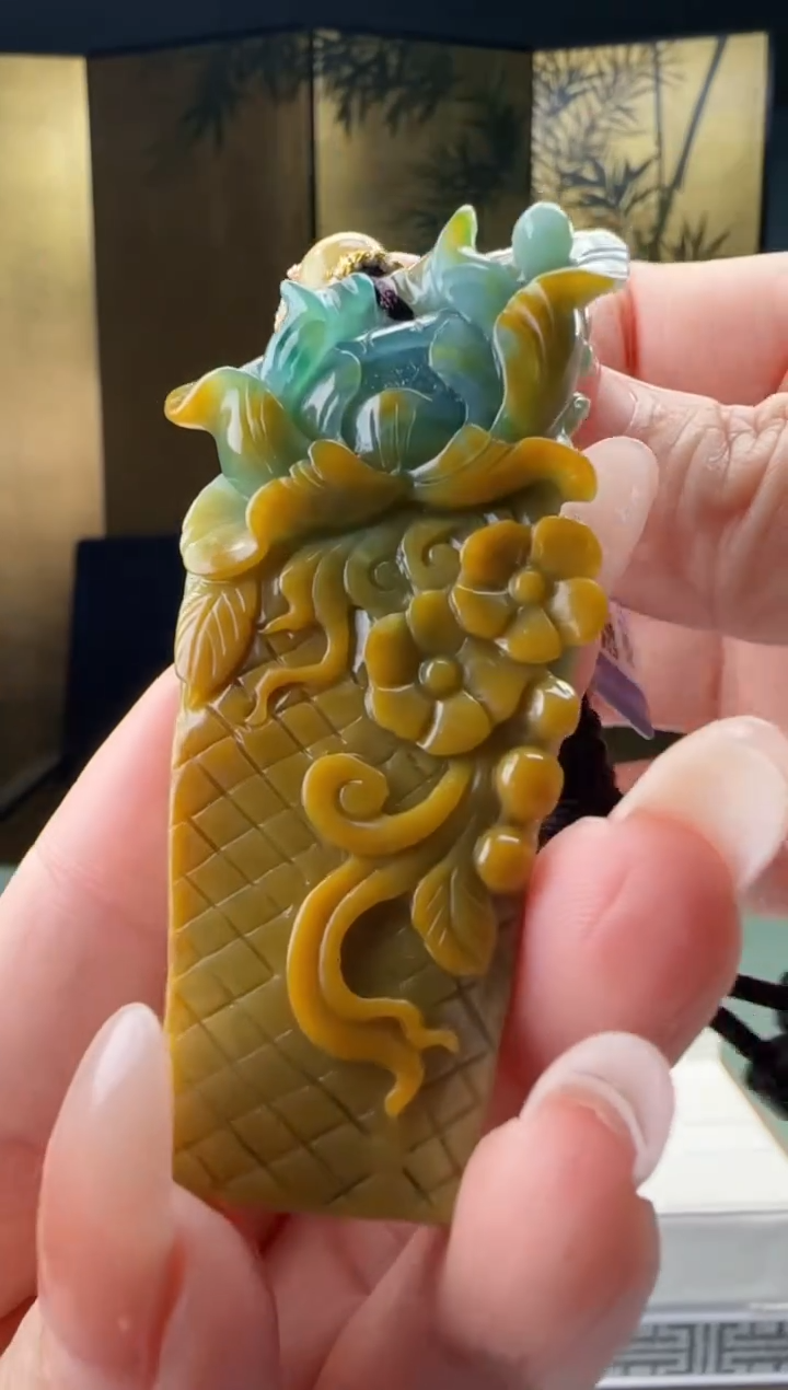 【闪购商品】翡翠颈饰未镶嵌YJ@@60B7J14313
