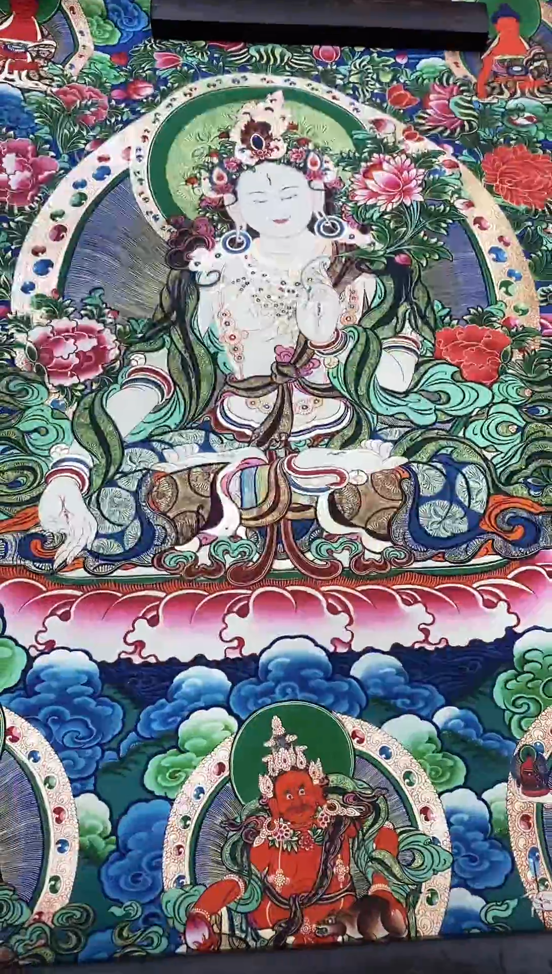 卷轴画精品挂饰 唐卡tk16058