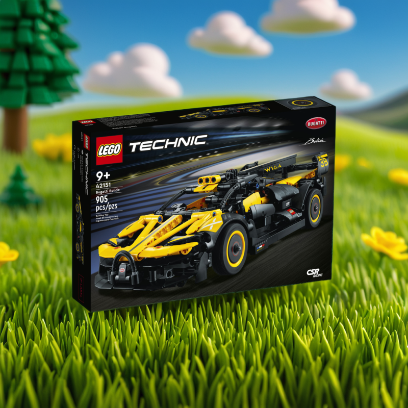 LEGO/乐高积木42151布加迪 Bolide1盒礼物优选