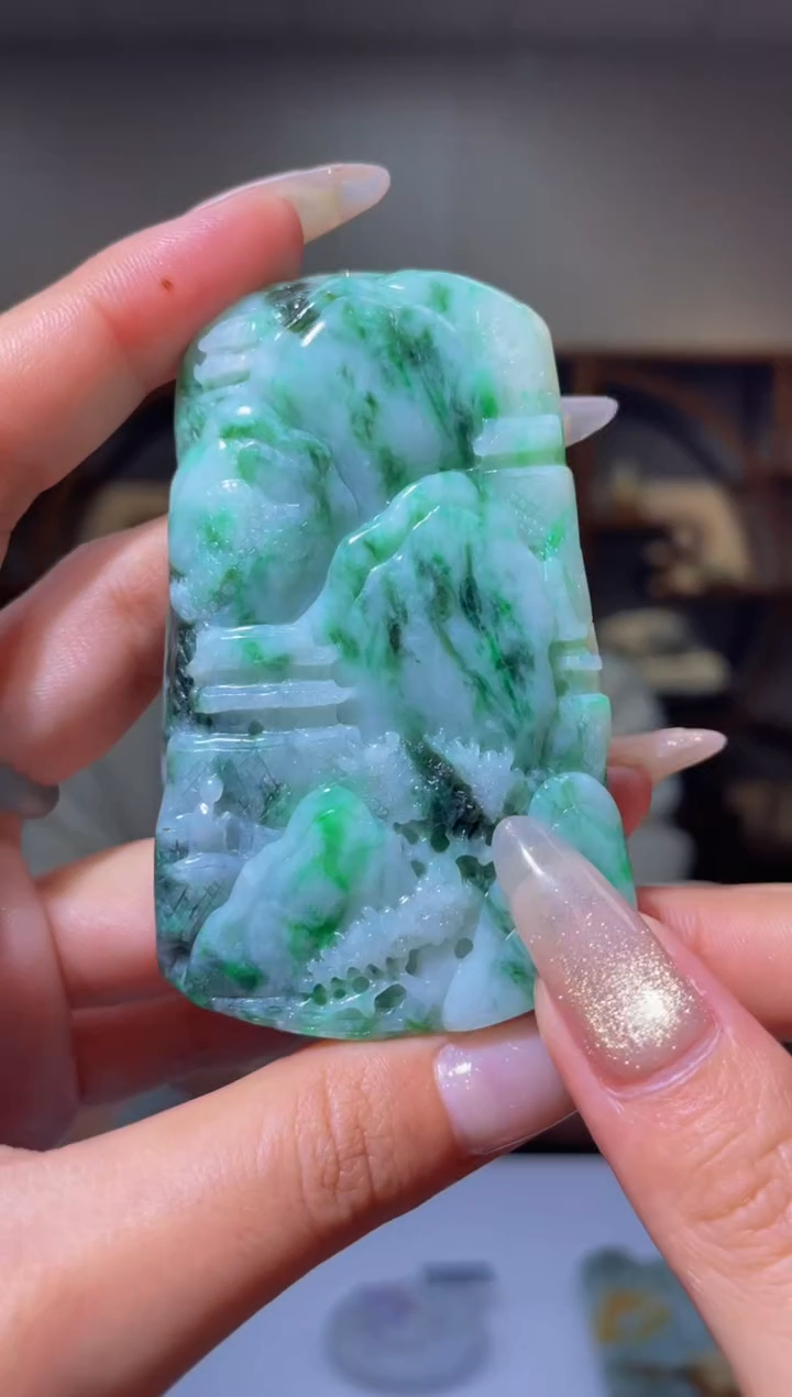 【闪购商品】定制翡翠未镶嵌ZYC0223037