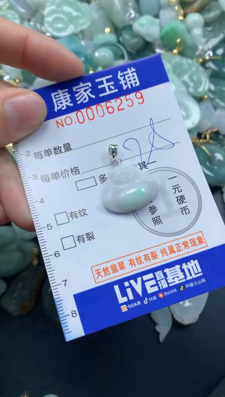颈饰未镶嵌翡翠6259