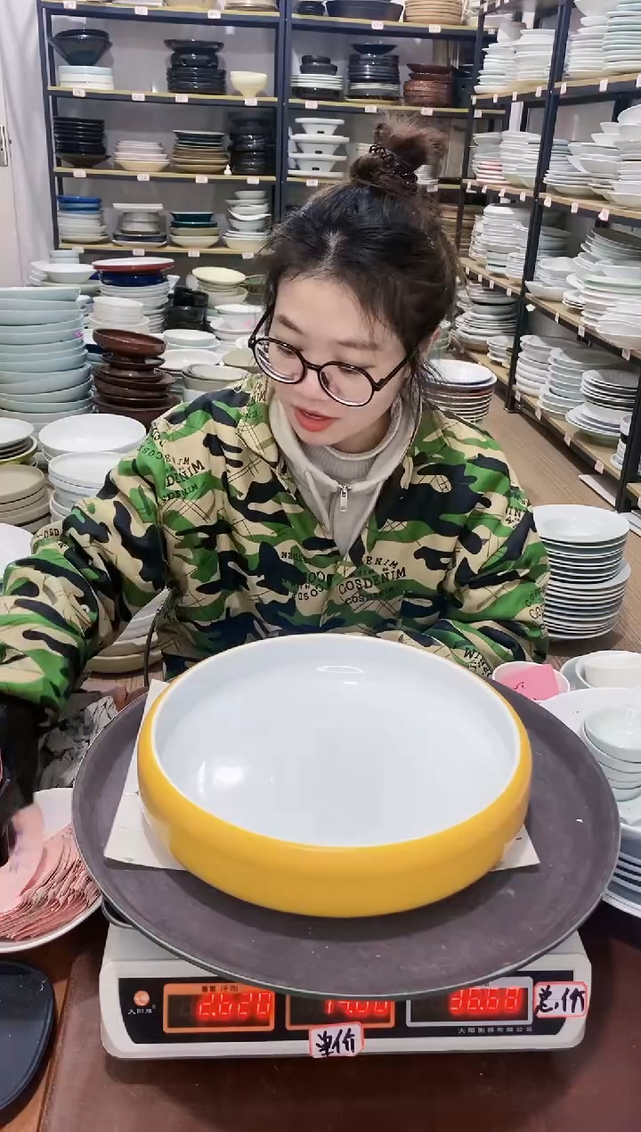 【闪购商品】盘235号链接景德镇酒店陶瓷瑕疵处理