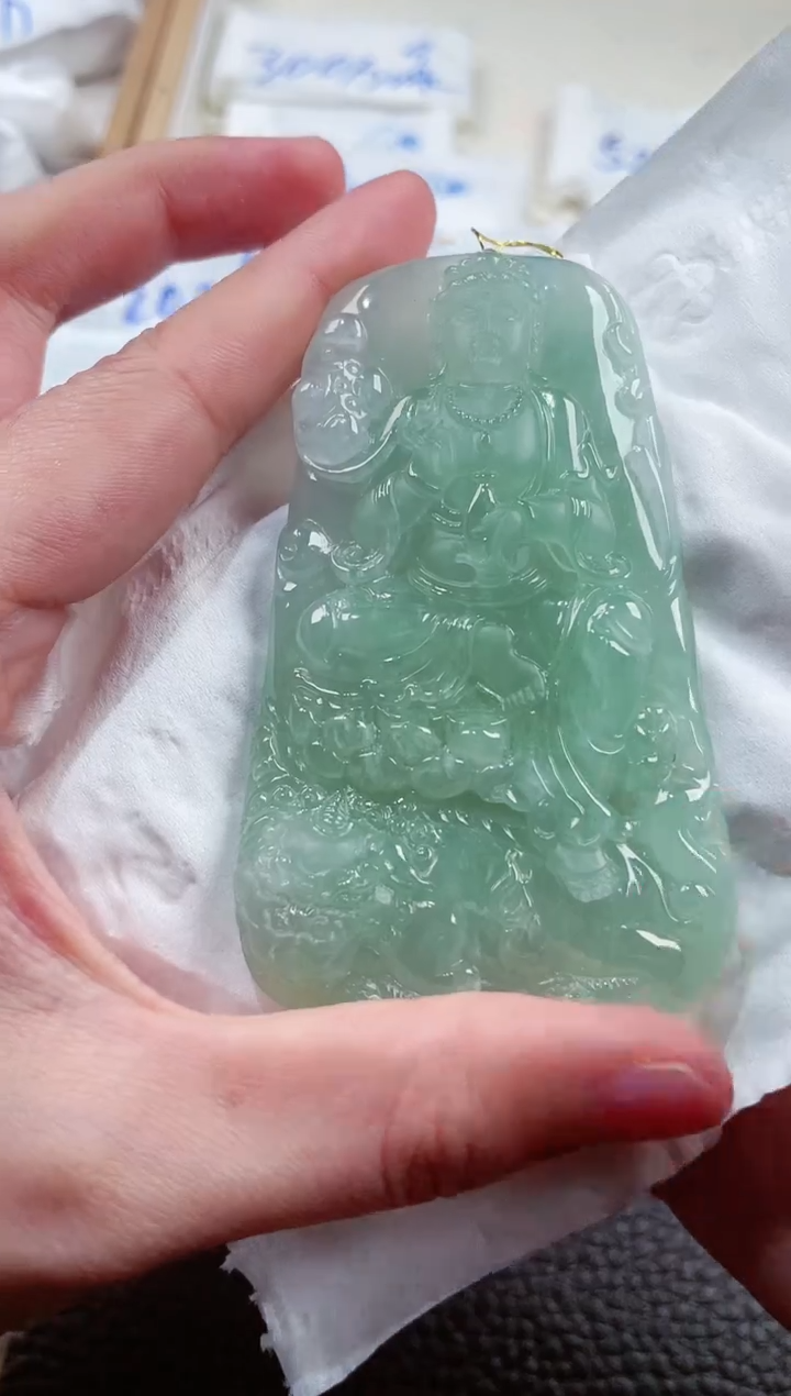 【闪购商品】翡翠颈饰未镶嵌00001612文殊